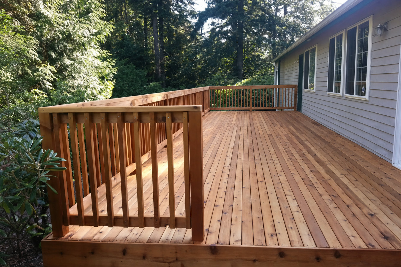 Custom deck built by Hercules Deck & Fence in Hercules, CA